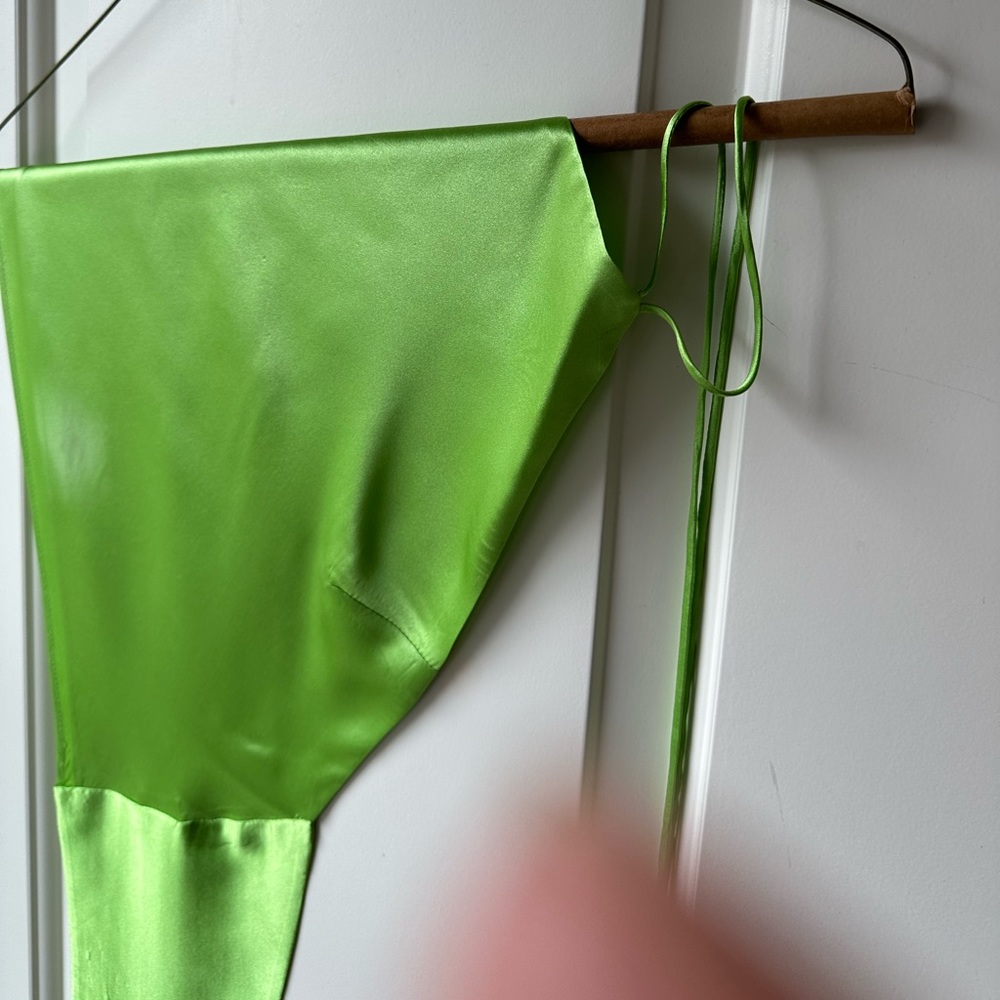 Amanda Uprichard Ricci Top Apple 100% silk - Picture 8 of 10
